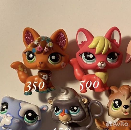 Littlest Pet Shop лисы лпс lps