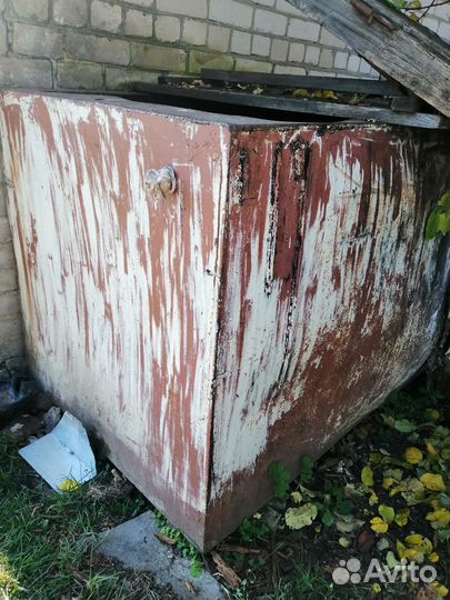 Бак для воды металлический