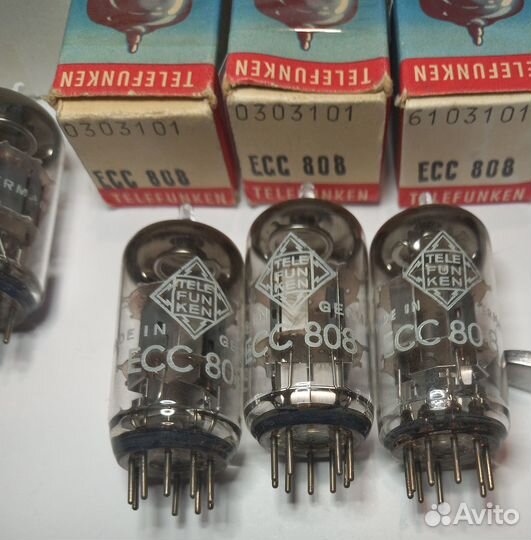 Радиолампы Telefunken ecc808