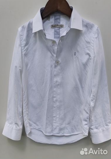 Школьная форма. Рубашка белая. Noble People,122