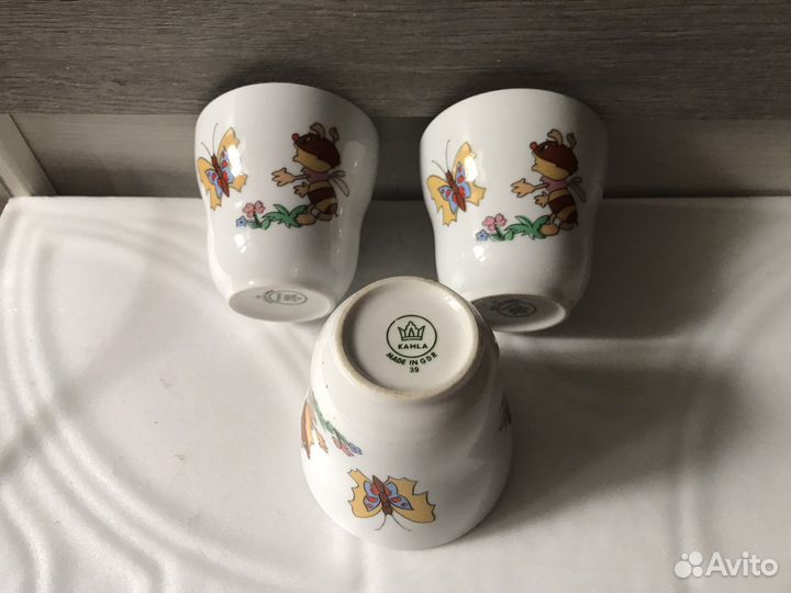 Чашки детские гдр Кала