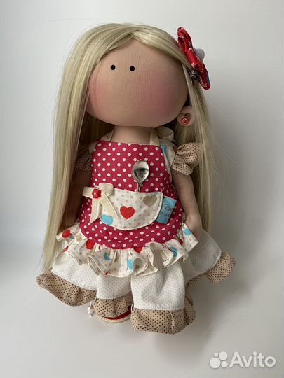 Кукла текстильная интерьерная ручной работы