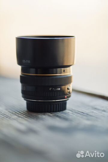 Объектив canon 50mm 1 4
