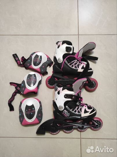 Роликовые коньки детские fila X-ONE