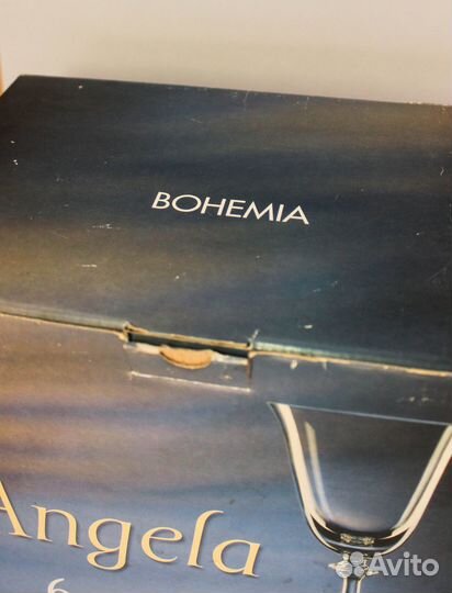 Bohemia бокалы для вина\ рюмка 185 мл 6 шт