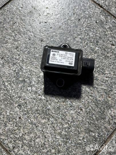 Датчик ускорения ауди а6 с6 4f