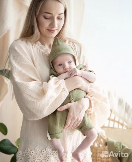 Муслиновый чепчик Наследникъ Выжанова 36