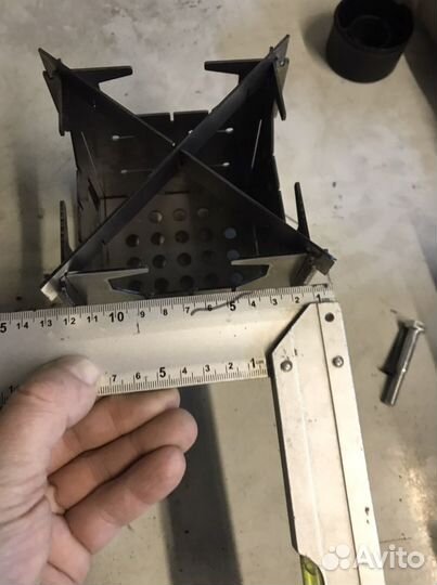 Печка щепочница или мини печка