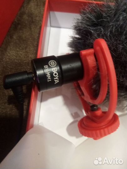 Внешний микрофон boya BY-MM1 черный