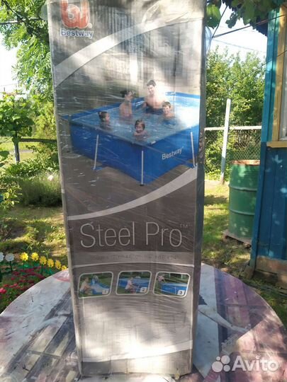 Каркасный бассейн бу 2300л