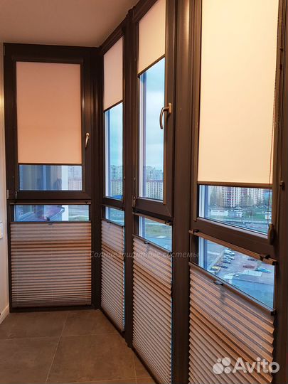 Рулонные шторы и жалюзи. Блэкаут и полупрозрачные