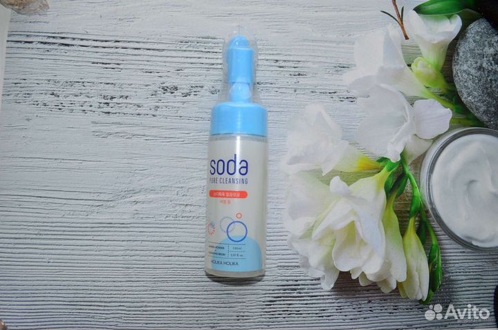 Очищающая пенка с содой Holika Holika Soda Pore Cl