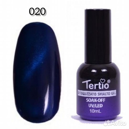 Гель лаки Tertio новые