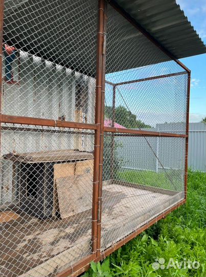Вольер 1.5*3*2 (м.)