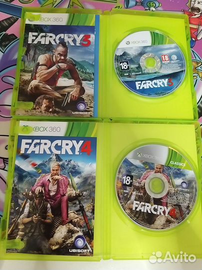 Far cry 3+4 xbox 360