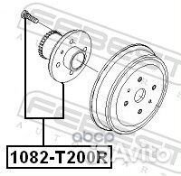 Ступица задняя 1082T200R Febest