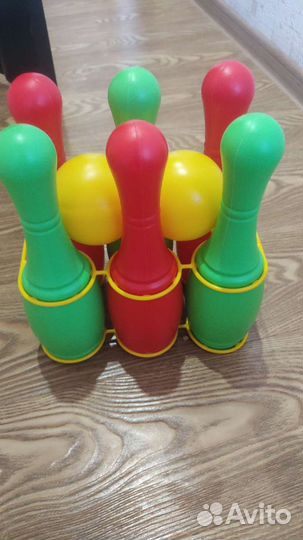 Кегли детские