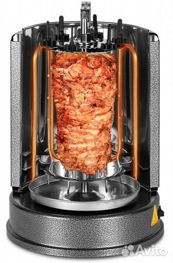 Вертикальный гриль-электрошашлычница