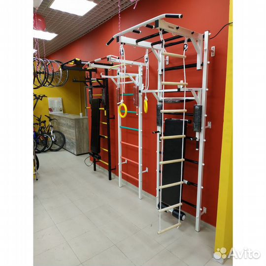 Шведская стенка Эконом белая