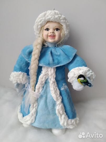 Ватные елочные игрушки