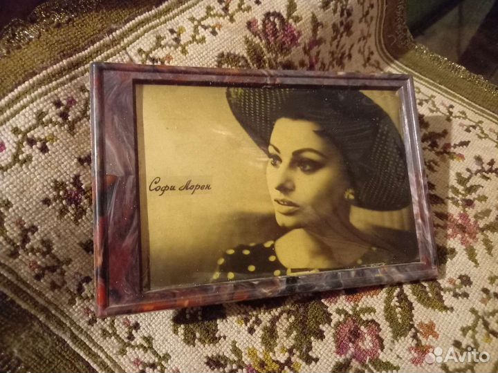 Фото в рамке винтаж СССР