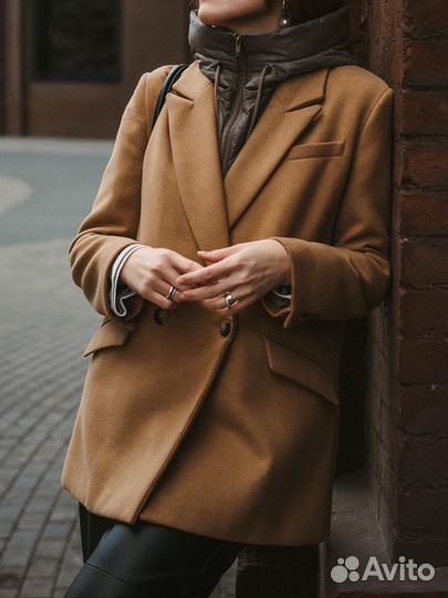 Полупальто/ пальто-пиджак Pull&Bear, XL