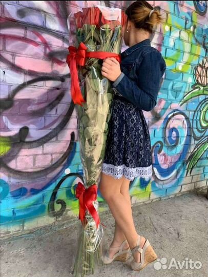 Розы гиганты с доставкой