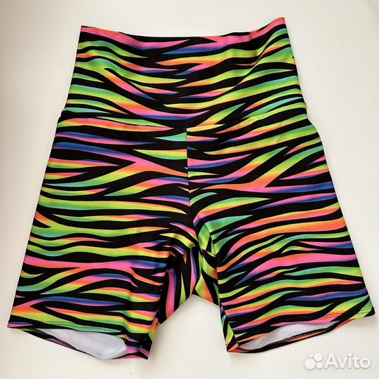 Велосипедки с широким поясом