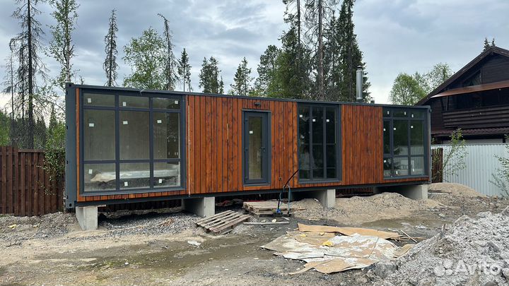 Модульный дом из контейнера