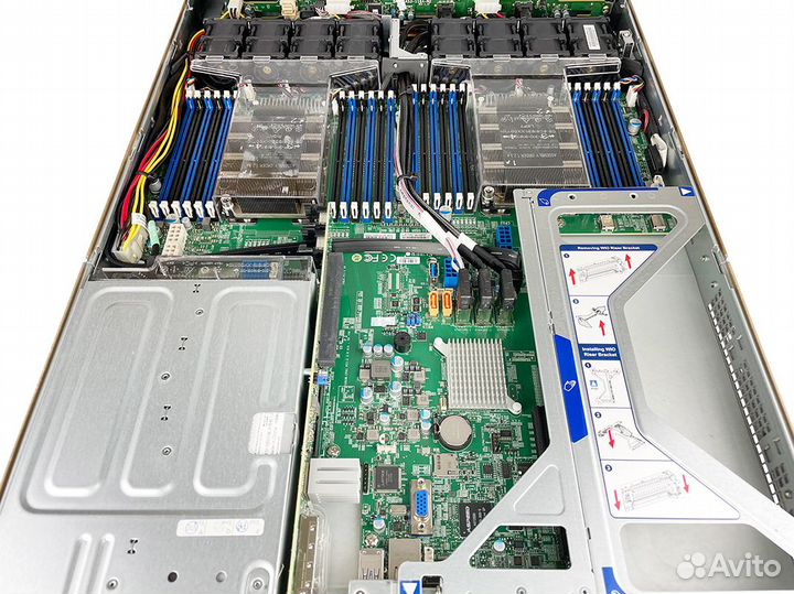 Сервер Supermicro 1029U-TR25M 2x Gold 6238R 16Gb