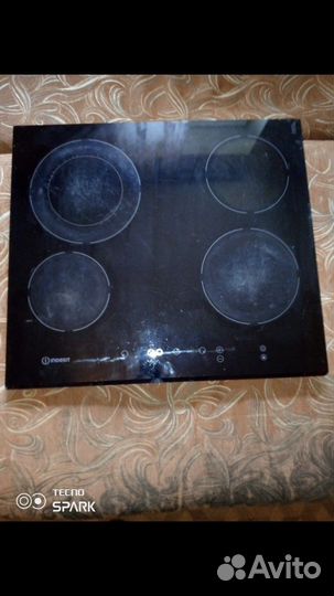 Стекло для варочной панели indesit