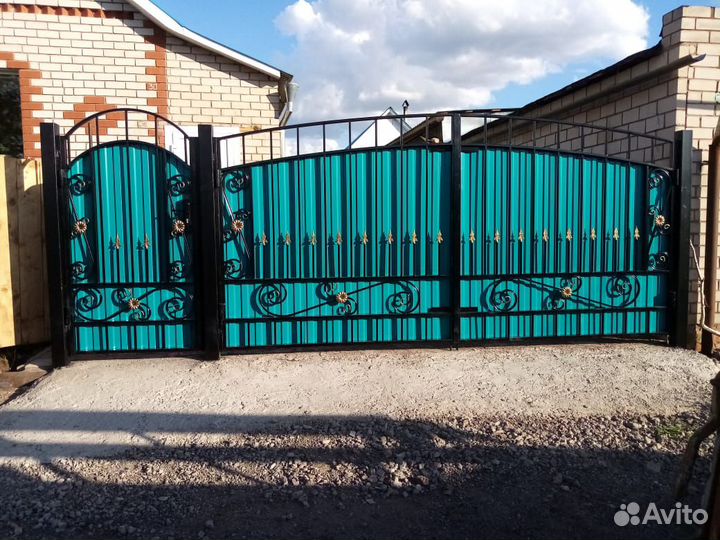 Кованые ворота