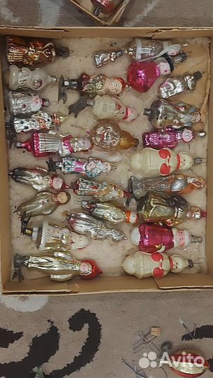 Елочные игрушки СССР