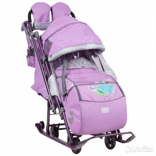 Коляска-санки Ника детям 7-4 нд7-4