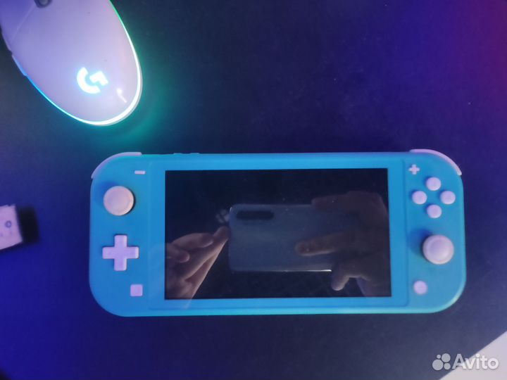 Nintendo switch lite с 5 играми