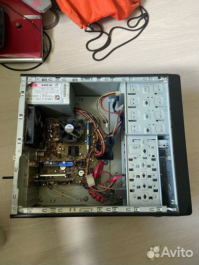 Компьютер core 2 duo e6750 / sapphire hd 2600 pro