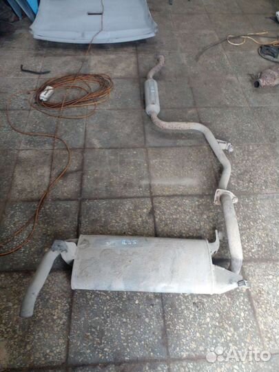 Глушитель резонатор mitsubishi space star