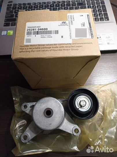 Натяжитель приводного ремня Solaris 20017, Rio4