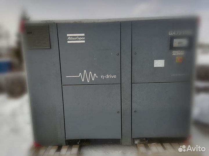 Компрессор воздушный Atlas Copco GA75VSD