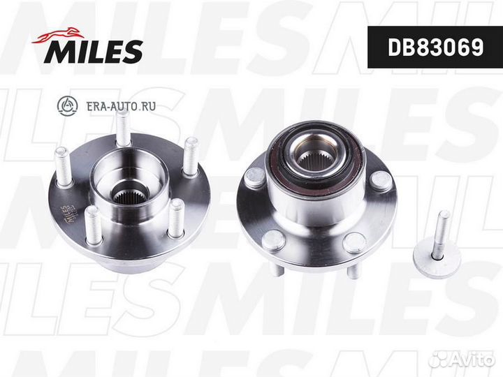 Miles DB83069 Ступица с подшипником передняя +ABS
