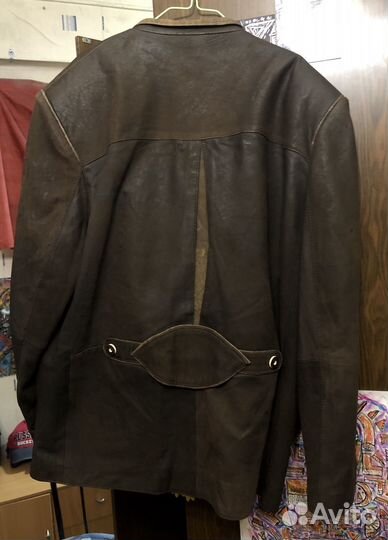 Замшевый натуральный пиджак