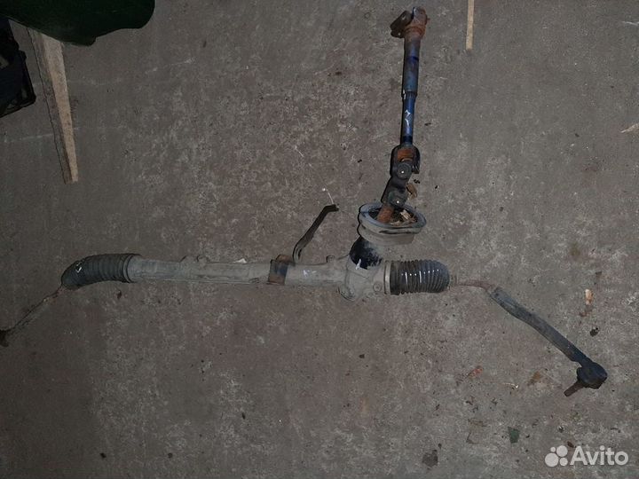 Рейка дефекты креплений Note E11 левый руль