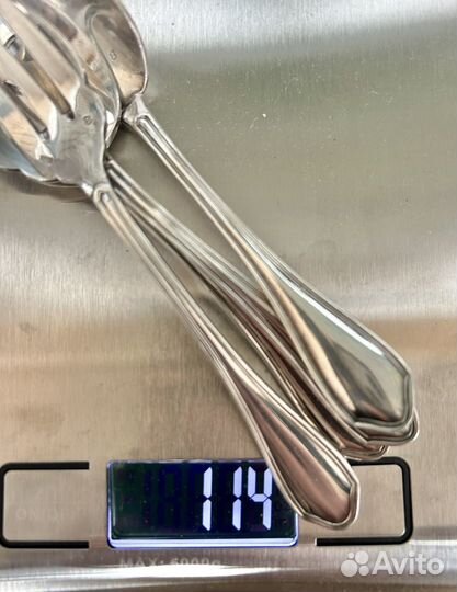 Сервировочный набор, посеребрение, Франция