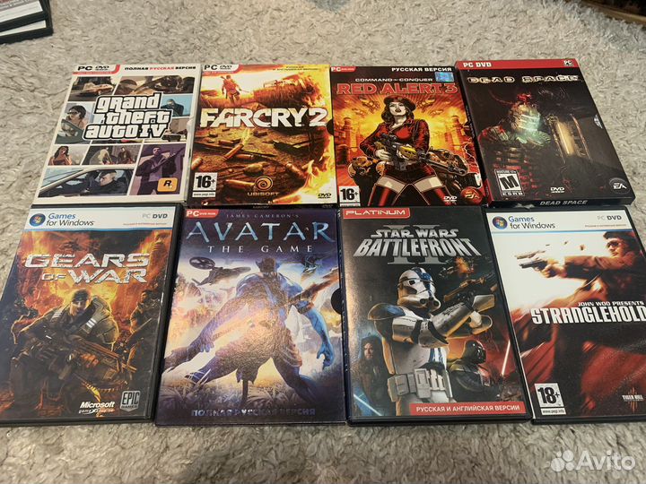 Компьютерные игры на дисках