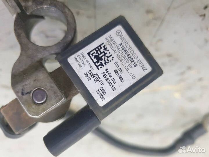 Клемма акб Mercedes E-Class W212 2.1D 2012