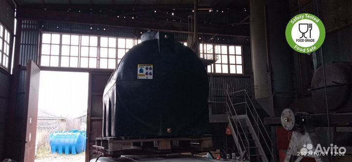 Бак для бани 1000 л / бочка для вина