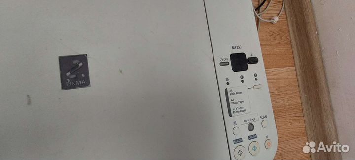 Принтер canon pixma mp 250 + снпч