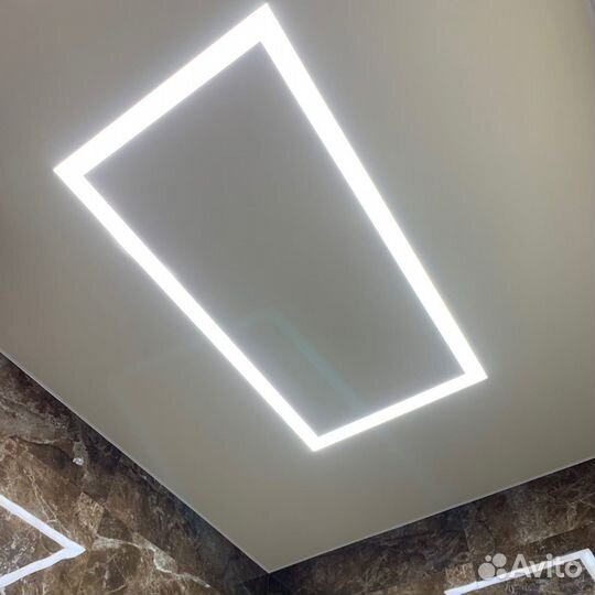 Натяжные потолки установка