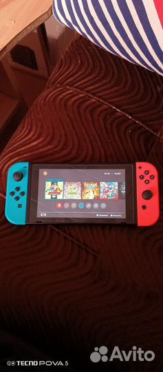 Прошитая Nintendo Switch,V2,32GB