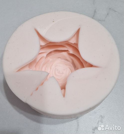 Силиконовая 3D форма для мыла
